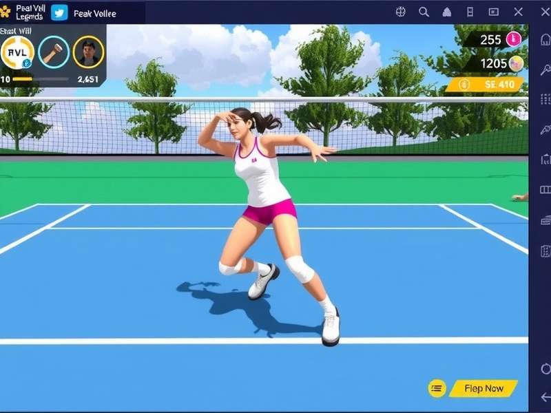 Peak Volley Legends Character Customization