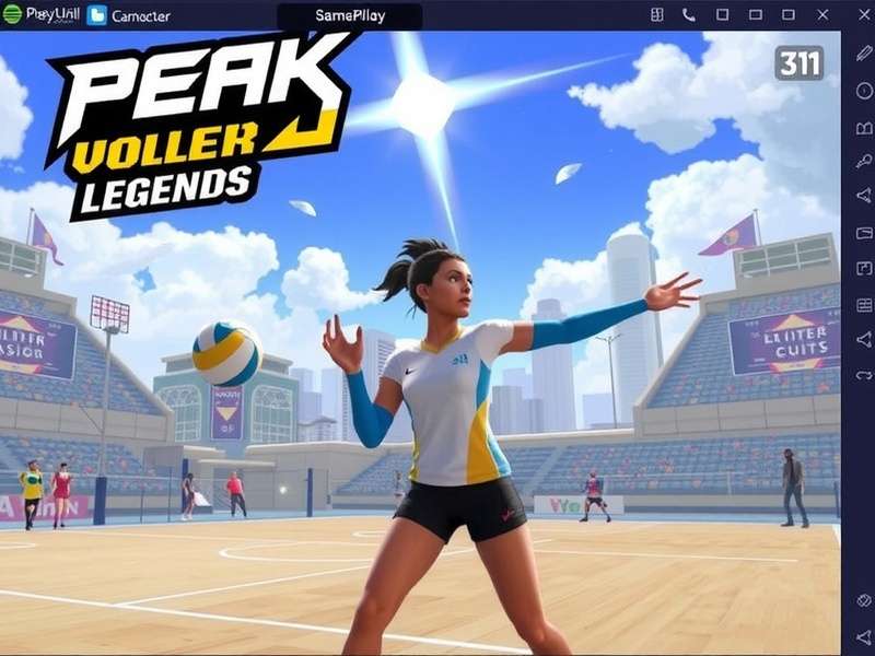 Peak Volley Legends Gameplay